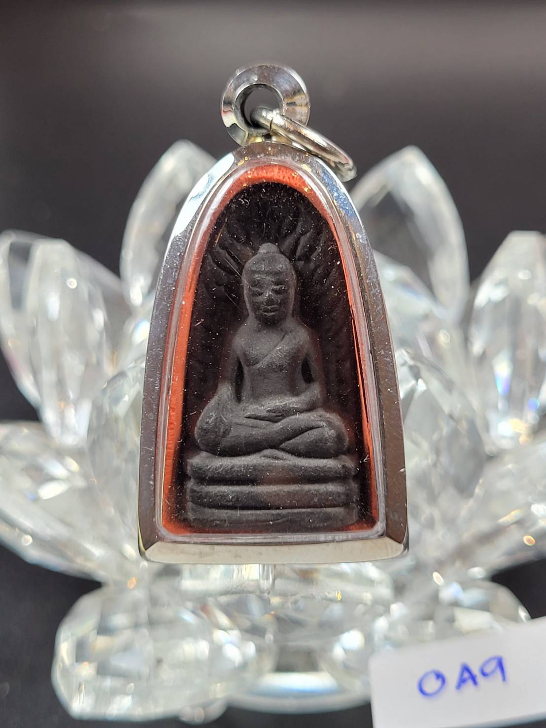 พระรอดสีดำ ยุคเก่า (หลวงพ่อบอกใช้ทำน้ำมนต์ได้)#0A9